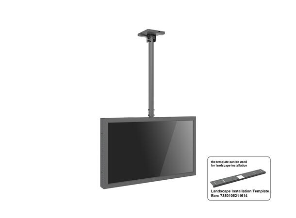 Multibrackets Pro Series - Enclosure 43" Ceiling Small Black* 
