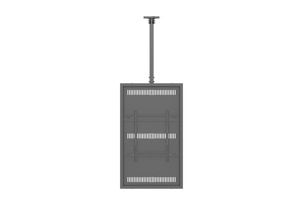 Multibrackets Pro Series - Enclosure 55" High Brightness Ceiling Medium Black* 