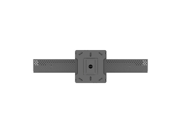 Multibrackets Pro kabinett tak 50" Svart, 80Kg, Vesa 400x400 