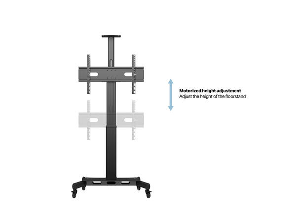 Multibrackets Tralle motor 170 Svart | 800x500 | 60Kg 