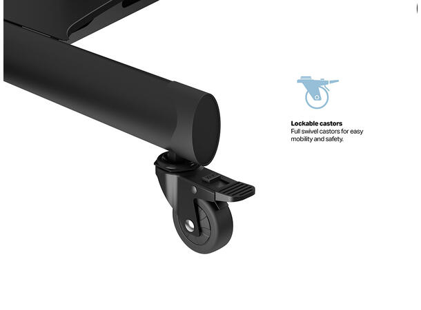 Multibrackets Tralle motor 170 Svart | 800x500 | 60Kg 