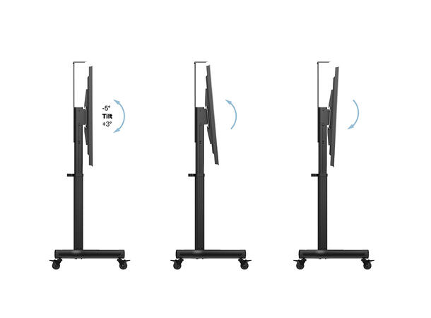 Multibrackets Tralle motor 170 Svart | 800x500 | 60Kg 