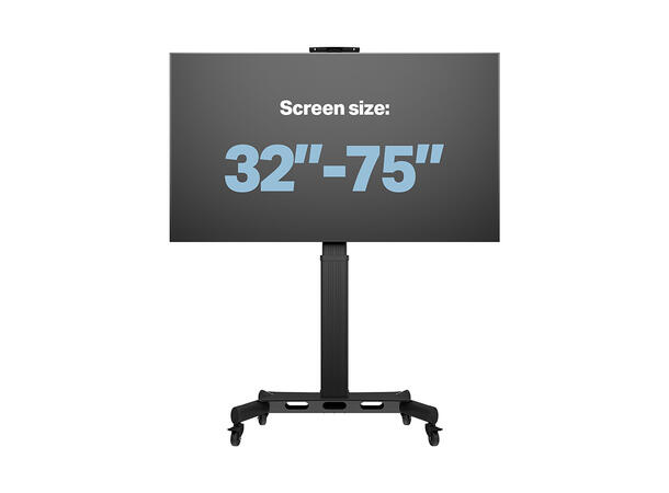 Multibrackets Tralle motor 170 Svart | 800x500 | 60Kg 