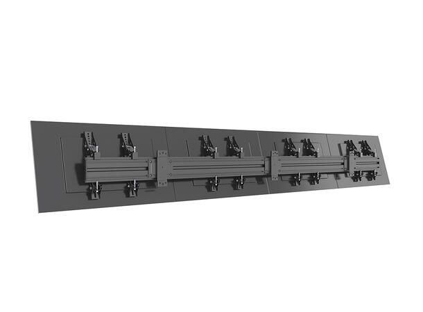 Multibrackets Veggfeste Pro MBW4X1U Svart, 50Kg Per skjerm, 300x300, 32"-50" 