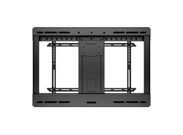 Multibrackets Veggfeste Pro single HD Svart, 600x400, 50Kg, Offset, 7-60cm 