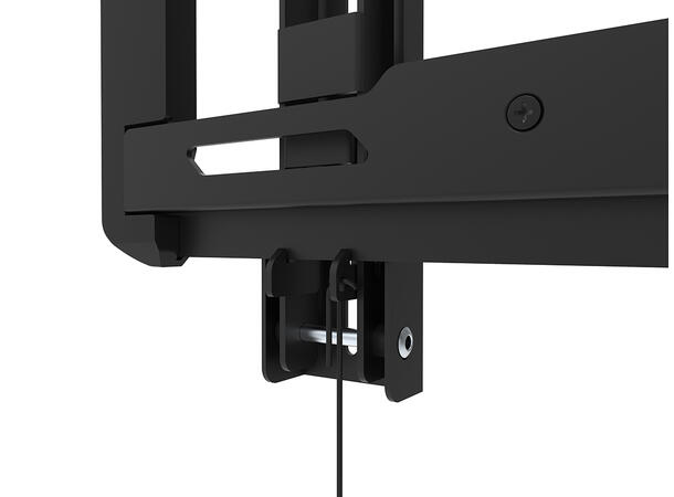 Multibrackets Veggfeste tilt Small Sort, 24-55",200x200, 50kg 