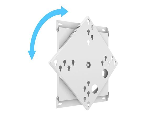 Multibrackets veggfeste Flip 200/300/400 Hvit 