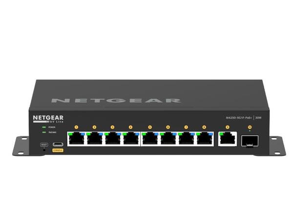 Netgear GSM4210PD AV Line M4250 10-Port | 8xPoE+ 110W | 1x1G | 1xSFP 