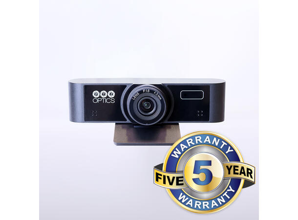 PTZOptics Webcam v2 1080P USB Webcam 1920x1080, 30fps, Dual Microphones 