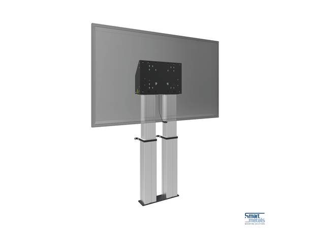 Smartmetals Motorisert gulvstativ 2x XL Sølv, 800x600, 200Kg, 20 mm/s 