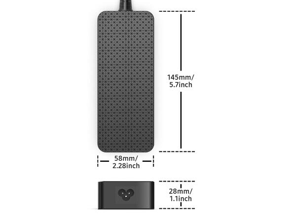 Stoltzen Universal PD Power 100W 15W-100W PD USB-C Lader/Strømforsyning 