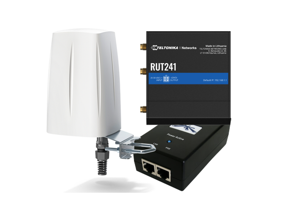 Teltonika RUT241 - QuSpot Antenna Bundle 4G LTE | Wi-Fi l | IP67