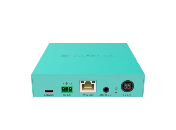 Turtle AV Boardroom Buddy HDMI TX 4K60, USB 3.2 Gen 1 2.5Gbps Data 