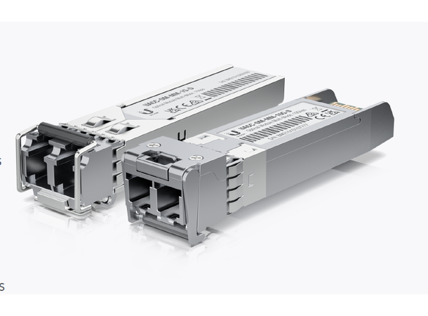 Ubiquiti SFP MultiMode 2-Pack 850nm, 550m 
