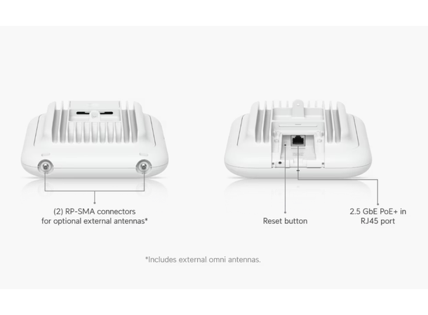 Ubiquiti UniFi Wifi 7 Pro Outdoor 2.5 GbE uplink 21W 