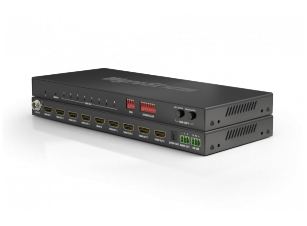 Wyrestorm SP-0108-SCL 1:8 HDMI Splitter 4K60Hz | 4:4:4 | Dolby Vision | EDID 