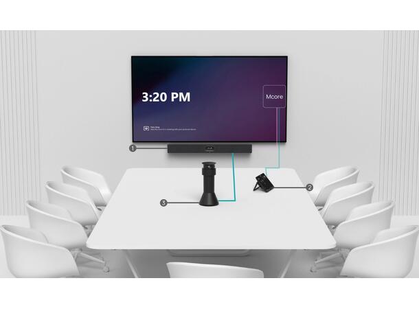 Yealink Mtower Camera 6+1 built-in mics 