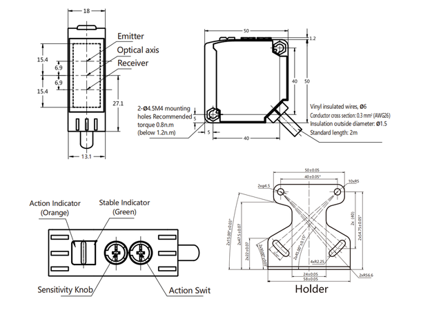 Yealink YPS20 Partition Sensor For Divisible Room 
