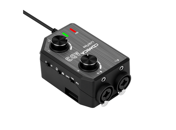 Comica Linkflex Ad3 XLR-1/4" to 3.5mm Mixing Audio Adapter 