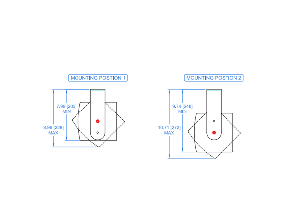 Fulcrum Acoustic UB-RX5 Black Mounting bracket RX5 Black 