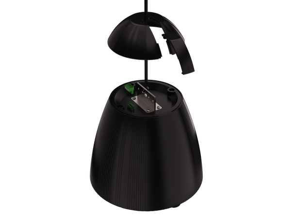 HH Aptur Pendant Speaker APT-P6 Black 6,5" 2 way coax 40/20/10W@100V120W@8Ohm 