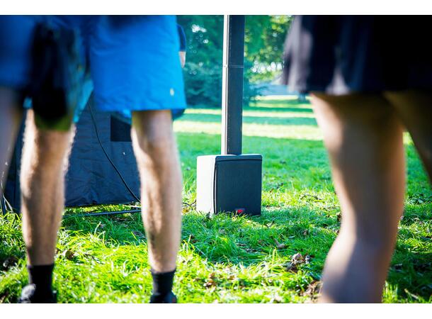 HH Høyttaler Tensor-SOLO Aktiv sett Søyle 6x2,75"  Sub 8" 200W RMS Bag Svart 