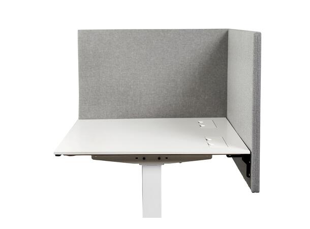 KENSON Absorbent SIDE bordskjerm Grå |  80x70cm