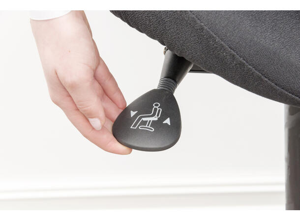 KENSON Balansestol Flexsadle Svart | Trekantsete 