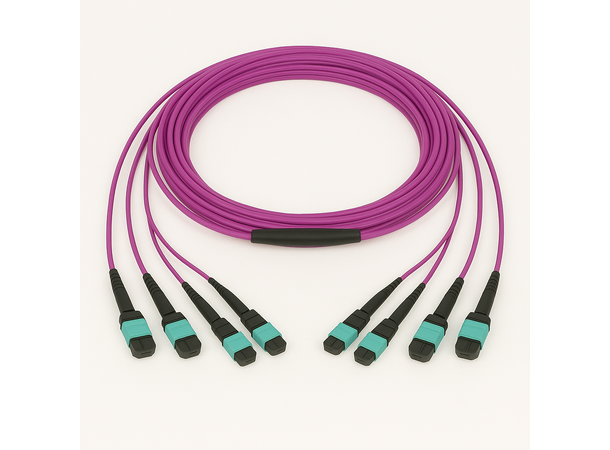 LinkIT MPO-A break-out OM4 48c 15m 48 fiber (12x4) MPO-A | LSZH 