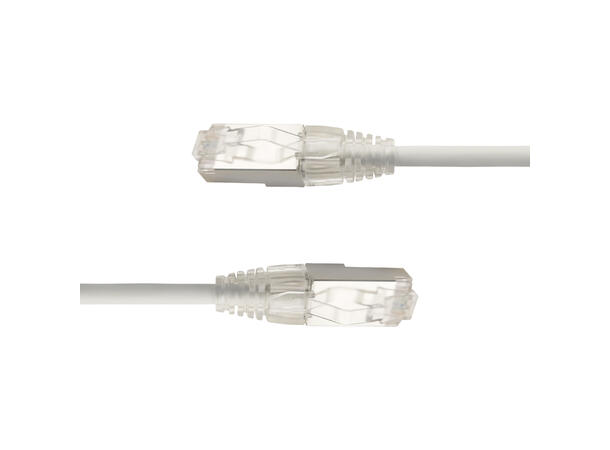 LinkIT SlimPatch U/FTP Cat6a hvit 4m AWG 28/7 |LSZH | 4.8mm 