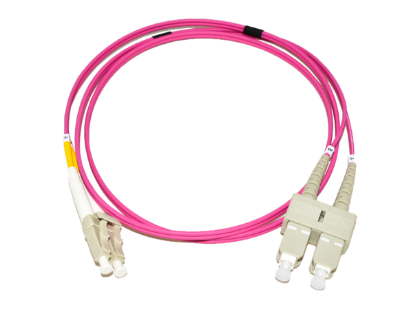 LinkIT fibersnor OM4 LC/SC 15m Duplex , MM , LSZH 