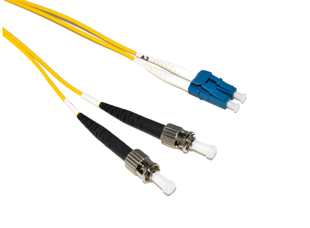 LinkIT fibersnor OS2 LC/ST 8m Duplex , SM , LSZH , Yellow 
