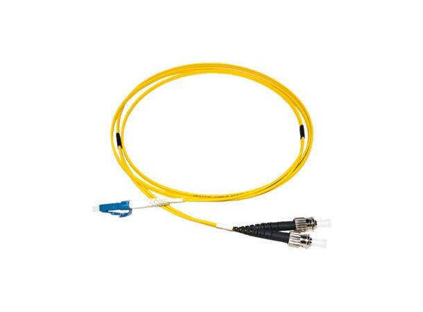 LinkIT fibersnor OS2 LC/ST 8m Duplex , SM , LSZH , Yellow 