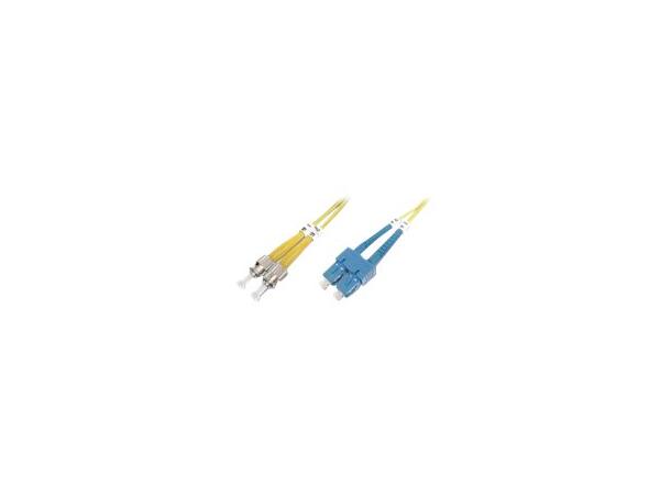 LinkIT fibersnor OS2 ST/SC 8m Duplex , SM , LSZH , Yellow 