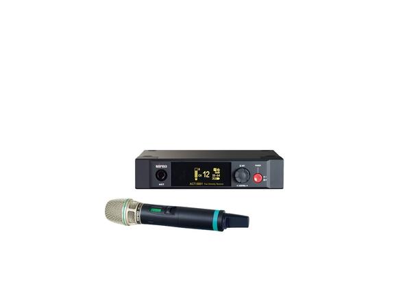 Mipro Trådløs ACT-5801 ACT-580H Sett Mottaker håndsender 5,GHz Digital 