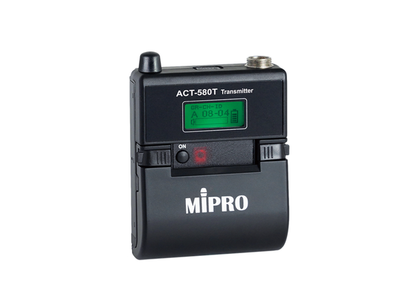 Mipro Trådløs ACT-5812A 2 ACT-580T Set Mottaker 2 x Lomme ISM 5GHz Digital 