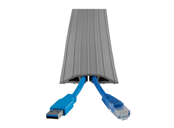 Multibrackets Cable Cover Floor PVC Grey 10m 