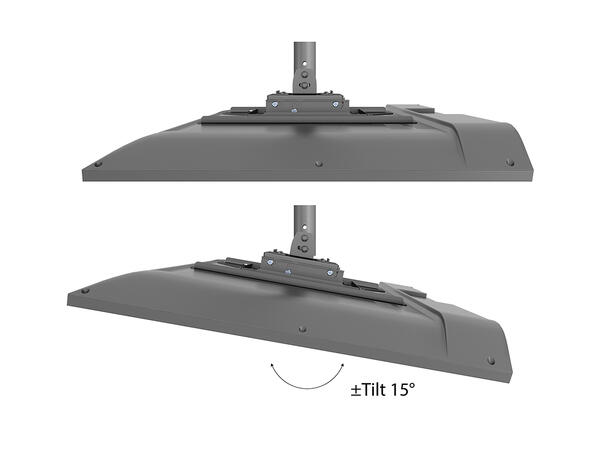 Multibrackets Ceiling Mount Pro Face Dow n VESA 200/300/400* 