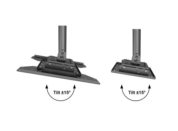 Multibrackets Ceiling Mount Pro Face Dow n VESA 200/300/400* 