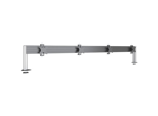 Multibrackets Deskmount Pro MBDM4X1U Sølv. 100x100, 20Kg, 4x 15"-32" 