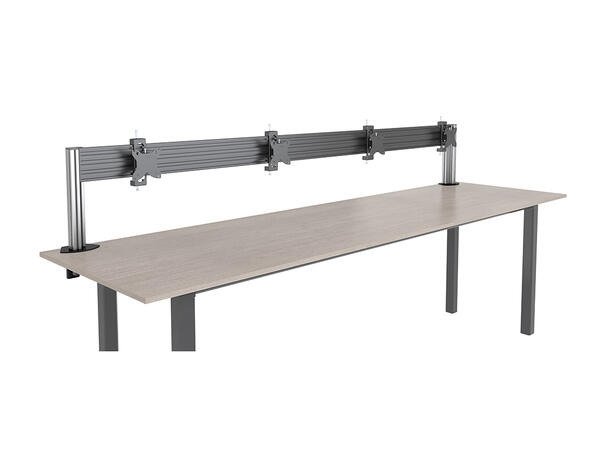 Multibrackets Deskmount Pro MBDM4X1U Sølv. 100x100, 20Kg, 4x 15"-32" 