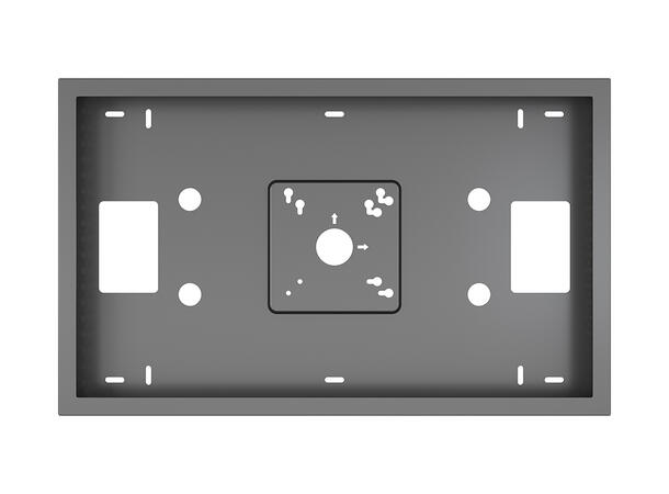 Multibrackets Pro Series - Enclosure 24" Svart, Samsung QB24R & QB24R-T 