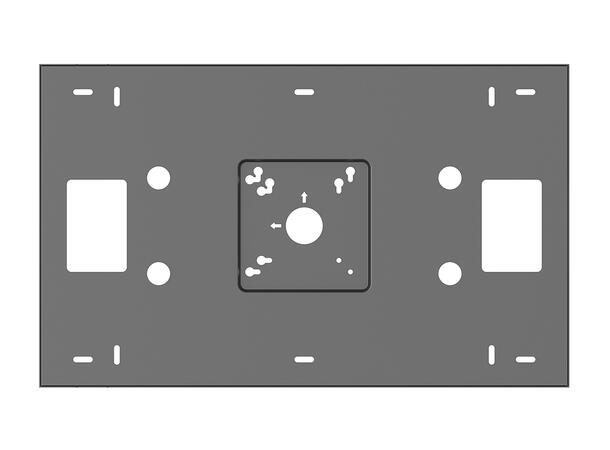Multibrackets Pro Series - Enclosure 24" Svart, Samsung QB24R & QB24R-T 