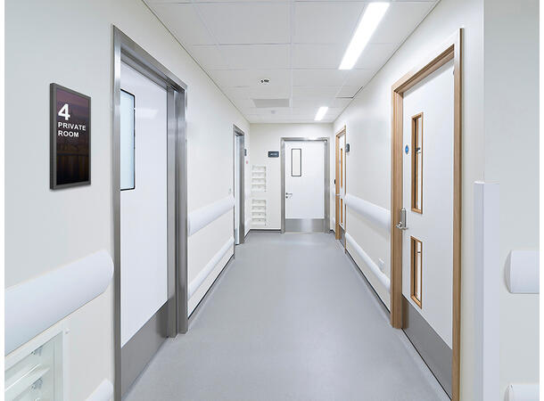 Multibrackets Pro Series - Enclosure 24" Svart, Samsung QB24R & QB24R-T 