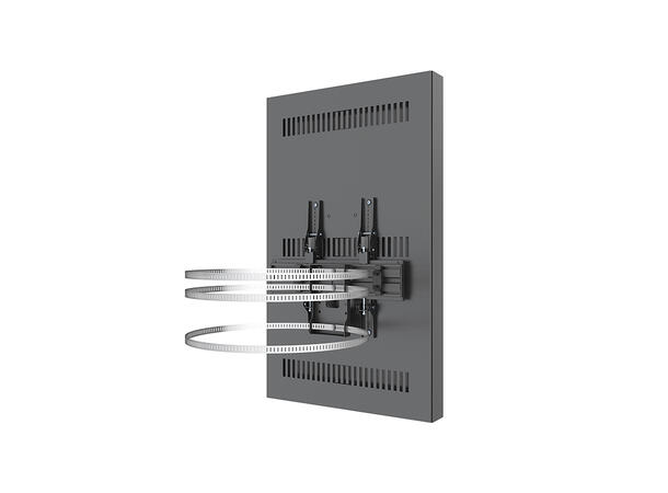 Multibrackets Pro Series - Enclosure 43" Column Medium Black* 