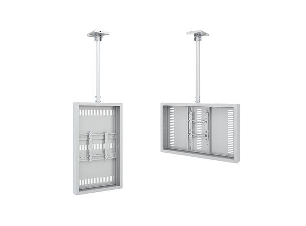 Multibrackets Pro Series - Enclosure 43" Ceiling Small White* 