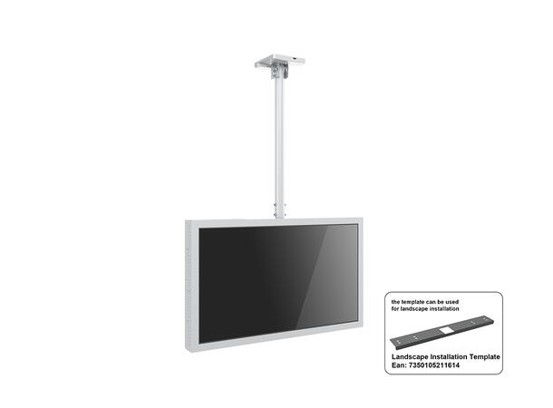 Multibrackets Pro Series - Enclosure 43" Ceiling Small White* 