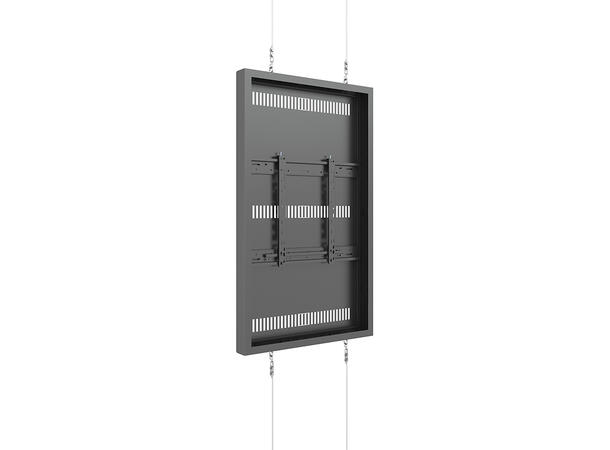 Multibrackets Pro Series - Enclosure 55" Wire F2C Medium Black* 