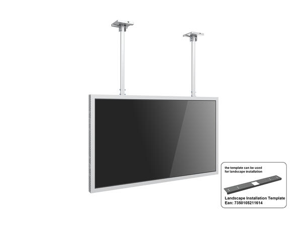 Multibrackets Pro Series - Enclosure 75" Ceiling Large White* 