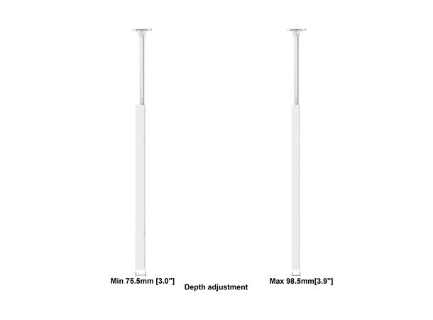 Multibrackets Pro Series - Enclosure 75" Ceiling Large White* 